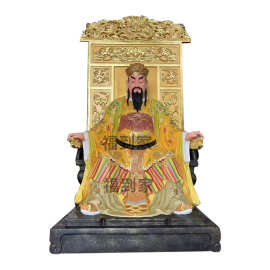 玻璃钢玉皇大帝神像 王母娘娘神像 天尊王母神像 老天爷神像图片