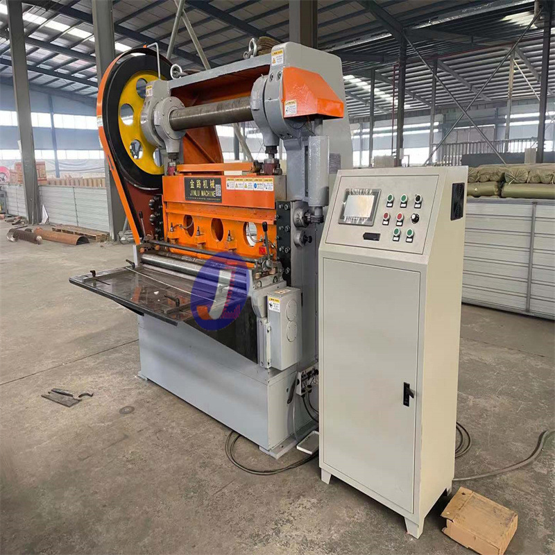 全自动金属拉伸网机 金属冲孔网机  可选孔尺寸JL-G6