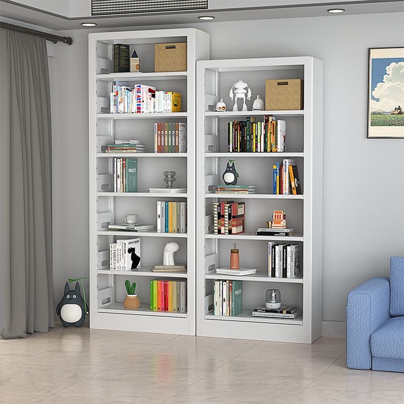 Library bookshelf household Steel to ground multi-storey Shelf book data Reading room File rack children Bookcase