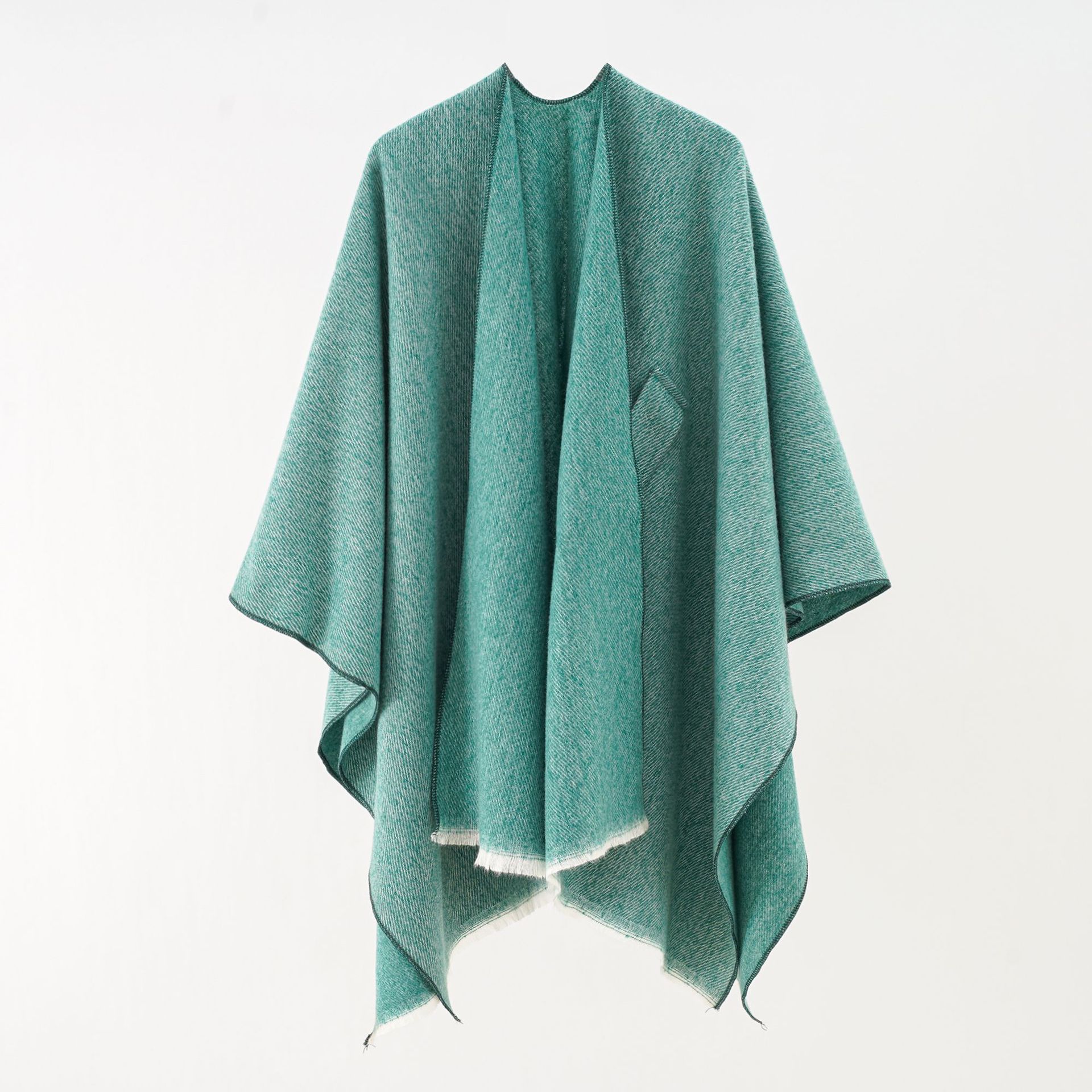 Women's Streetwear Solid Color Polyester Shawl display picture 4