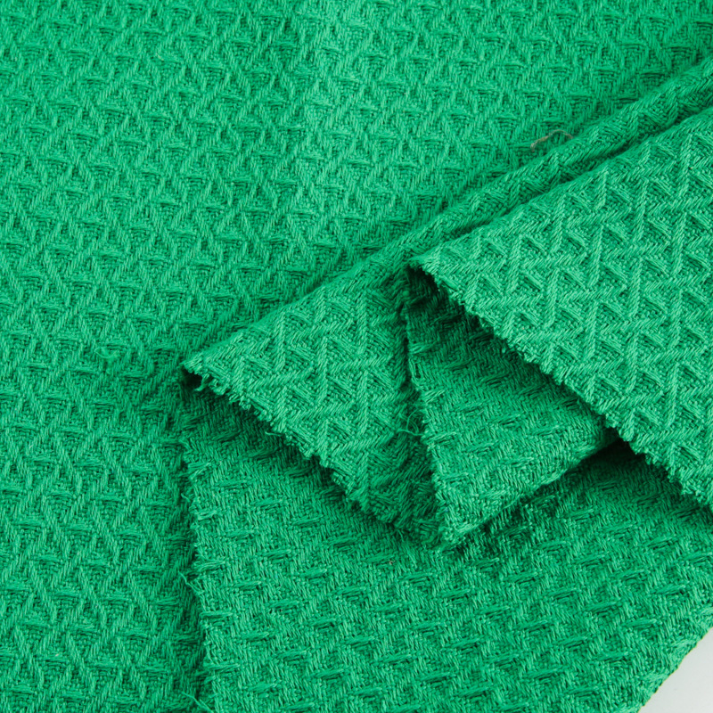 春秋新款纯色编织针织服装面料 秋冬卫衣运动服休闲服面料