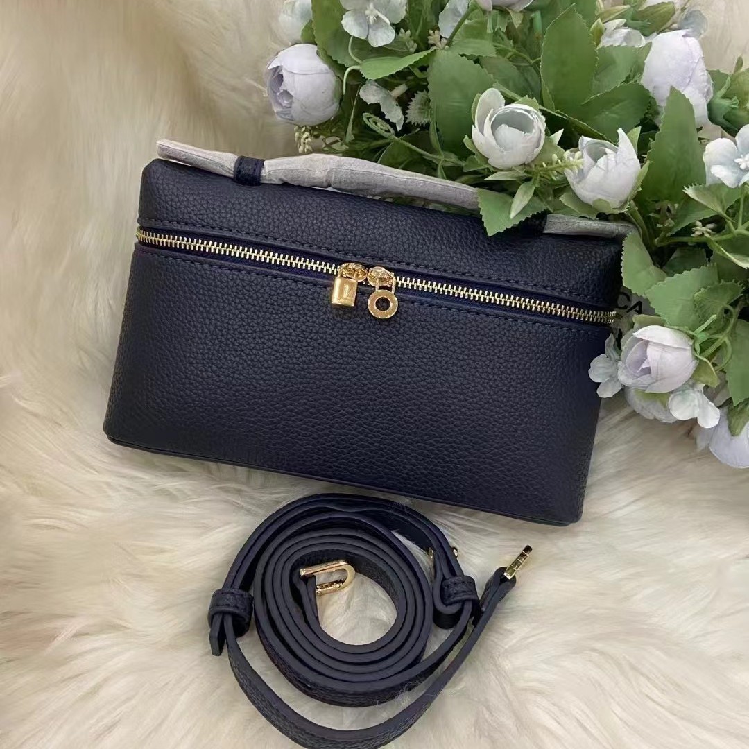 Bolso de almuerzo de cuero lp19 transfronterizo nuevo Gigi mismo bolso Kelly bolso litchi bolso simple bolso de hombro femenino