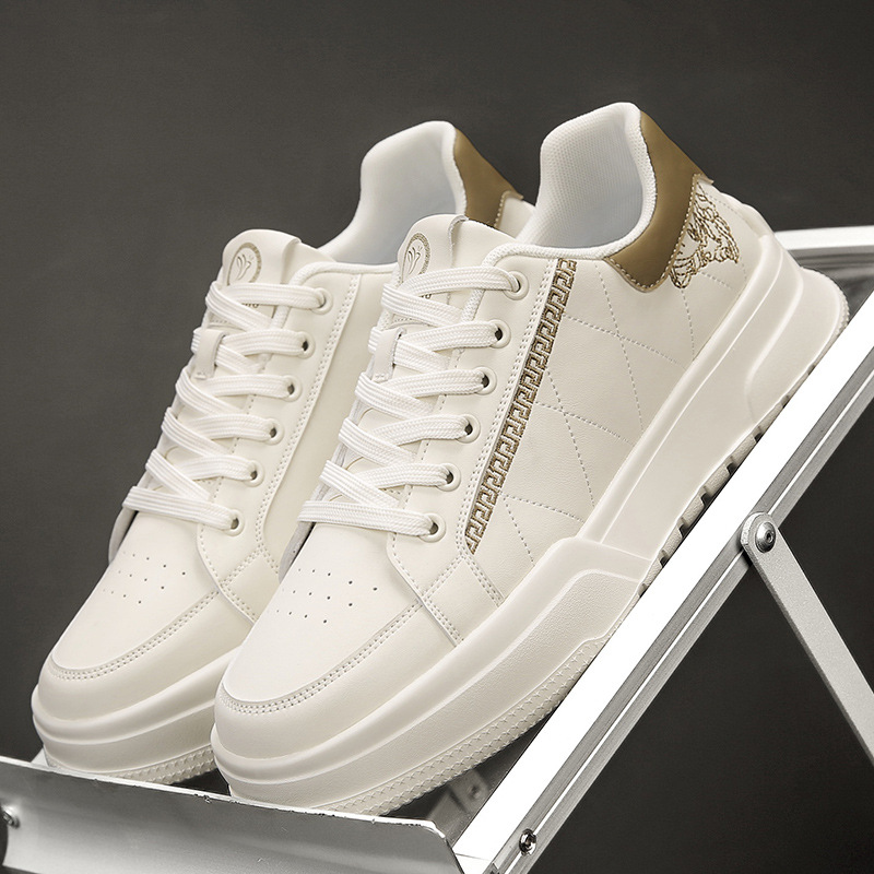 Universal breathable lightweight sports white sneakers all-season…