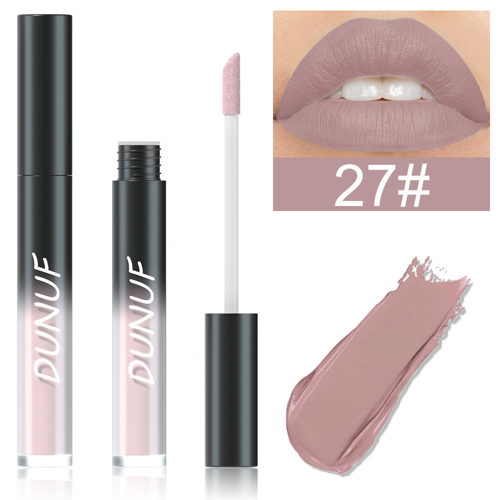 Check it out! Link Disclaimer - Exclusive for Foreign trade :DUNUF 32-color Multi-purpose matte long-lasting Lip gloss undefined