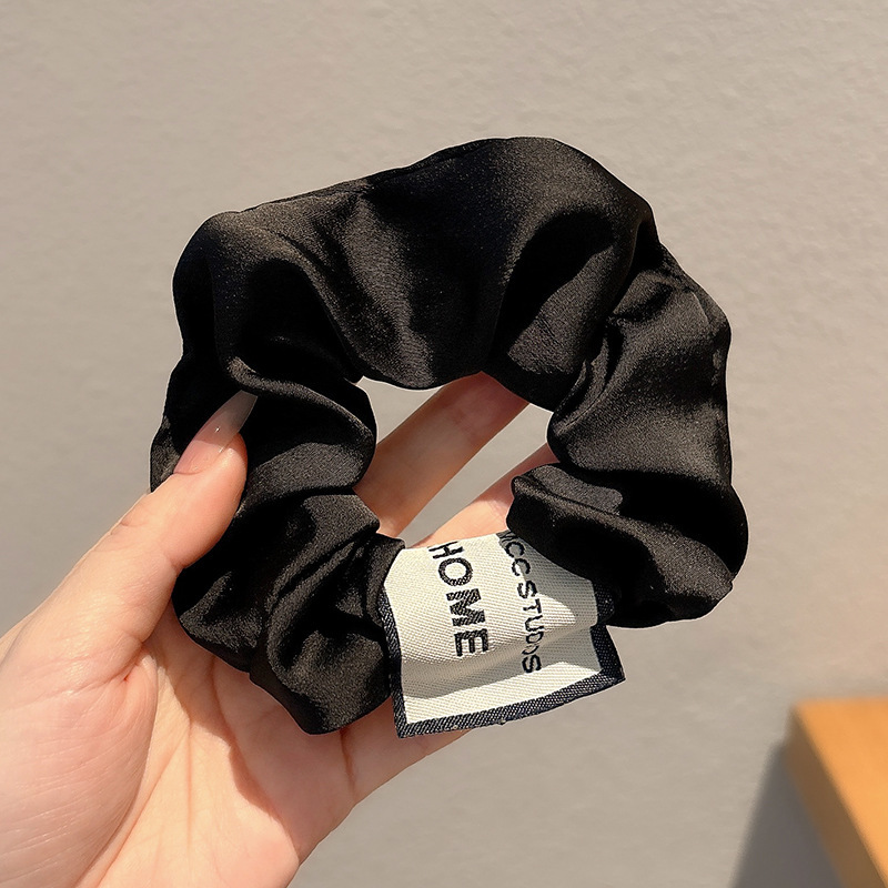 Coreano relajado viento intestino anillo de cabello feminino ligero de lujo nuevo cabello de alta calidad de alta elasticidad correa de goma duradera