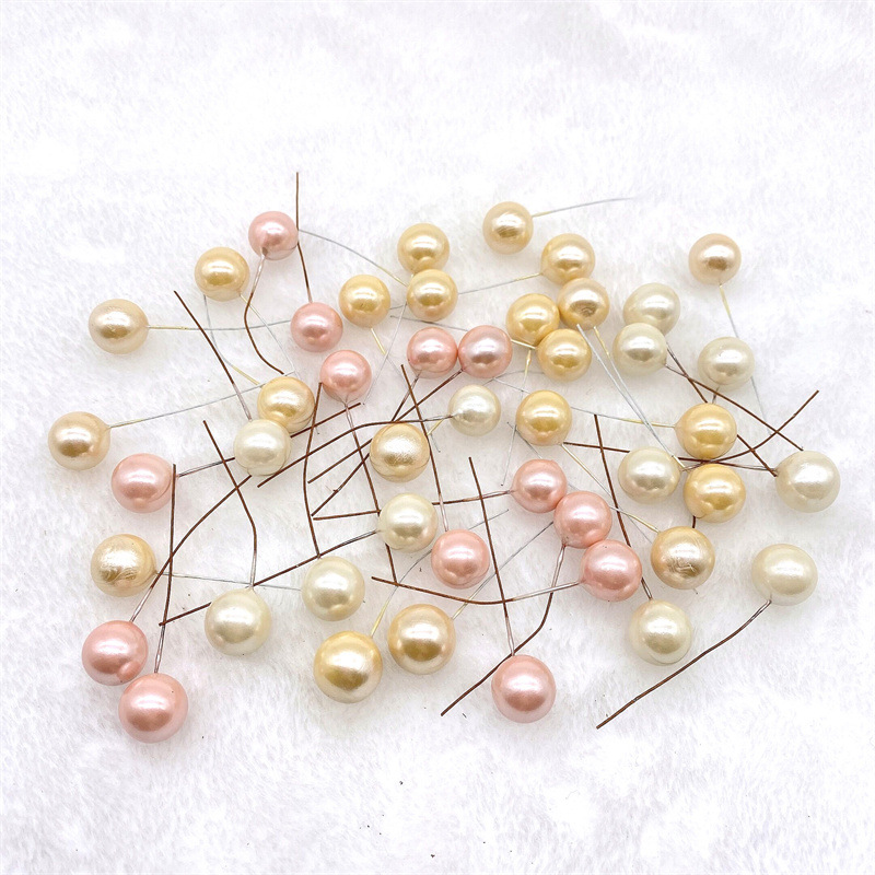 Espuma de simulación Simulación de bayas Fruta de Navidad Pastel de fruta roja Accesorios para hornear Fruta de oro y plata Fruta de oro Fruta de plata