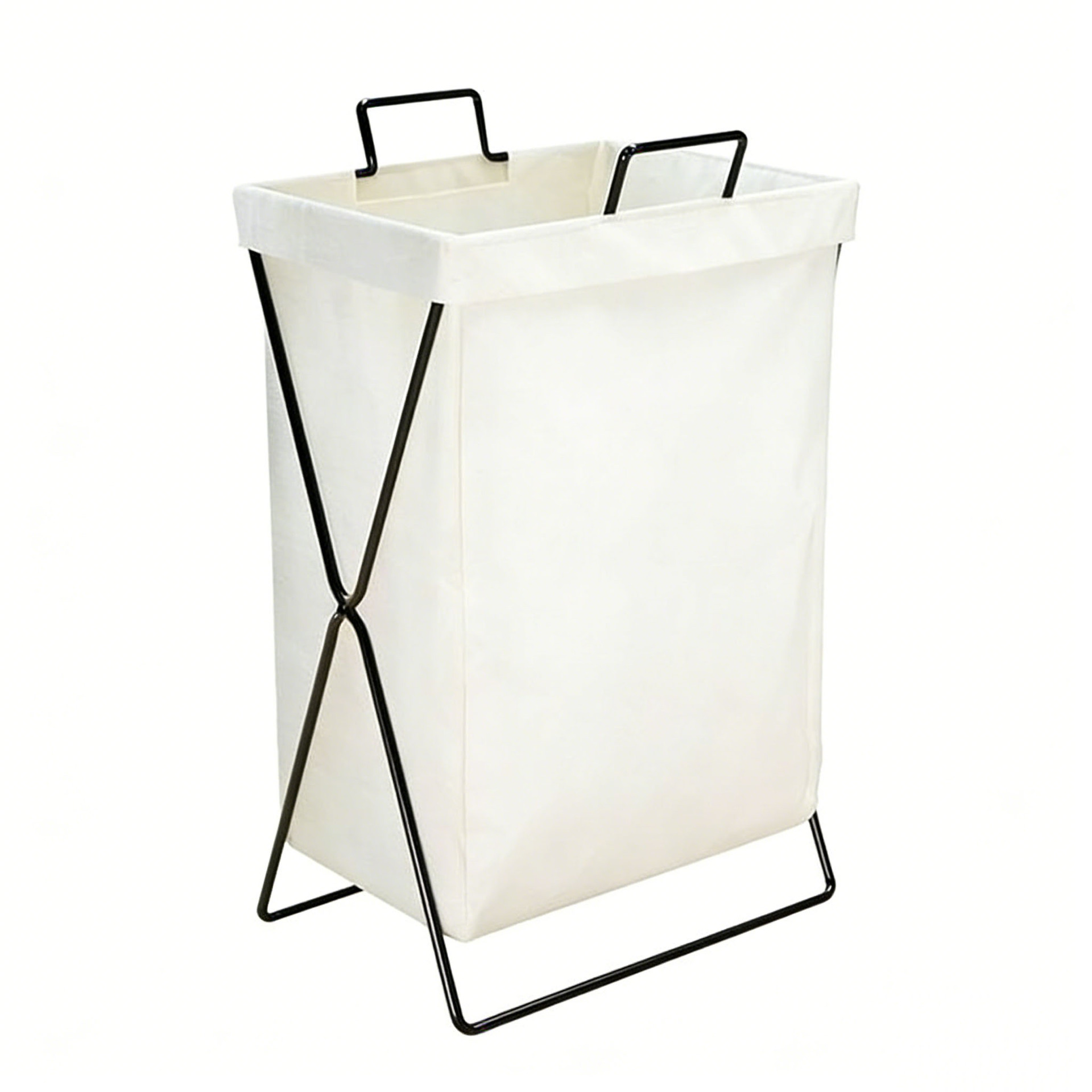 Cesta de almacenamiento plegable transfronteriza tela de lavandería cesto de almacenamiento sucio cesto de almacenamiento de marco de hierro plegable dormitorio doméstico
