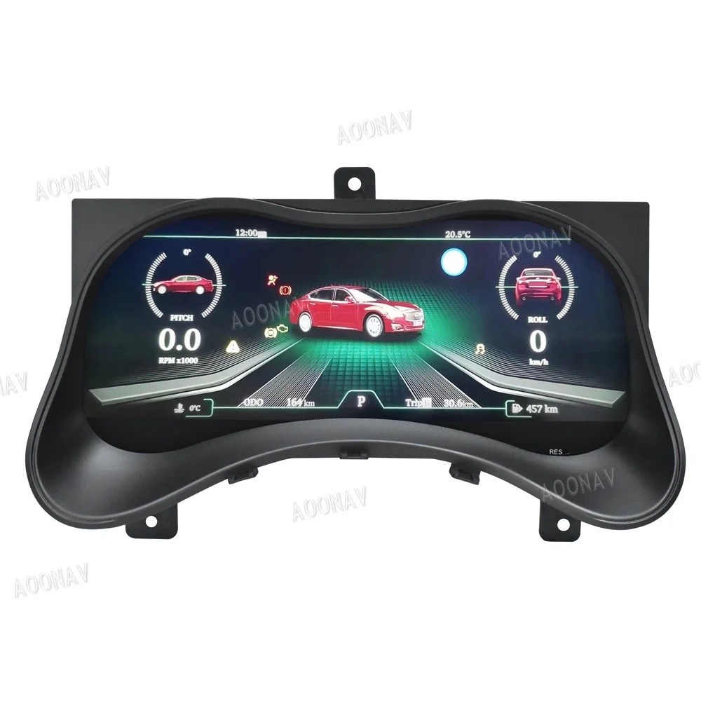 Suitable for Infiniti Qx70 2013- 201712.3inch Lcd Linux System Digital Instrument Cluster