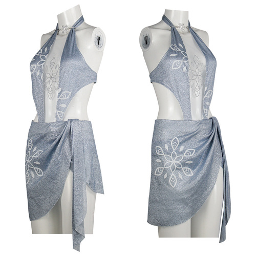 New Yeojun Cosplay Costume of Gu Qinghan, Midsummer Frost of Female Ning Hong, Afternoon of Beautiful Summer, Swimwear Cosplay Suit