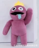 Purple waving baby