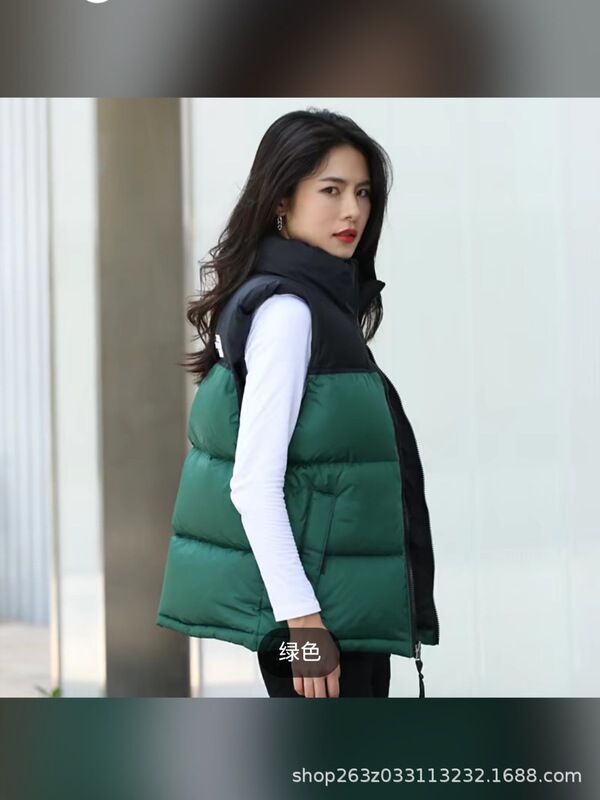 Putian North Face 1996 down Vest Similar Model Us Version Tnf700 Puffy Embroidered Warm Vest
