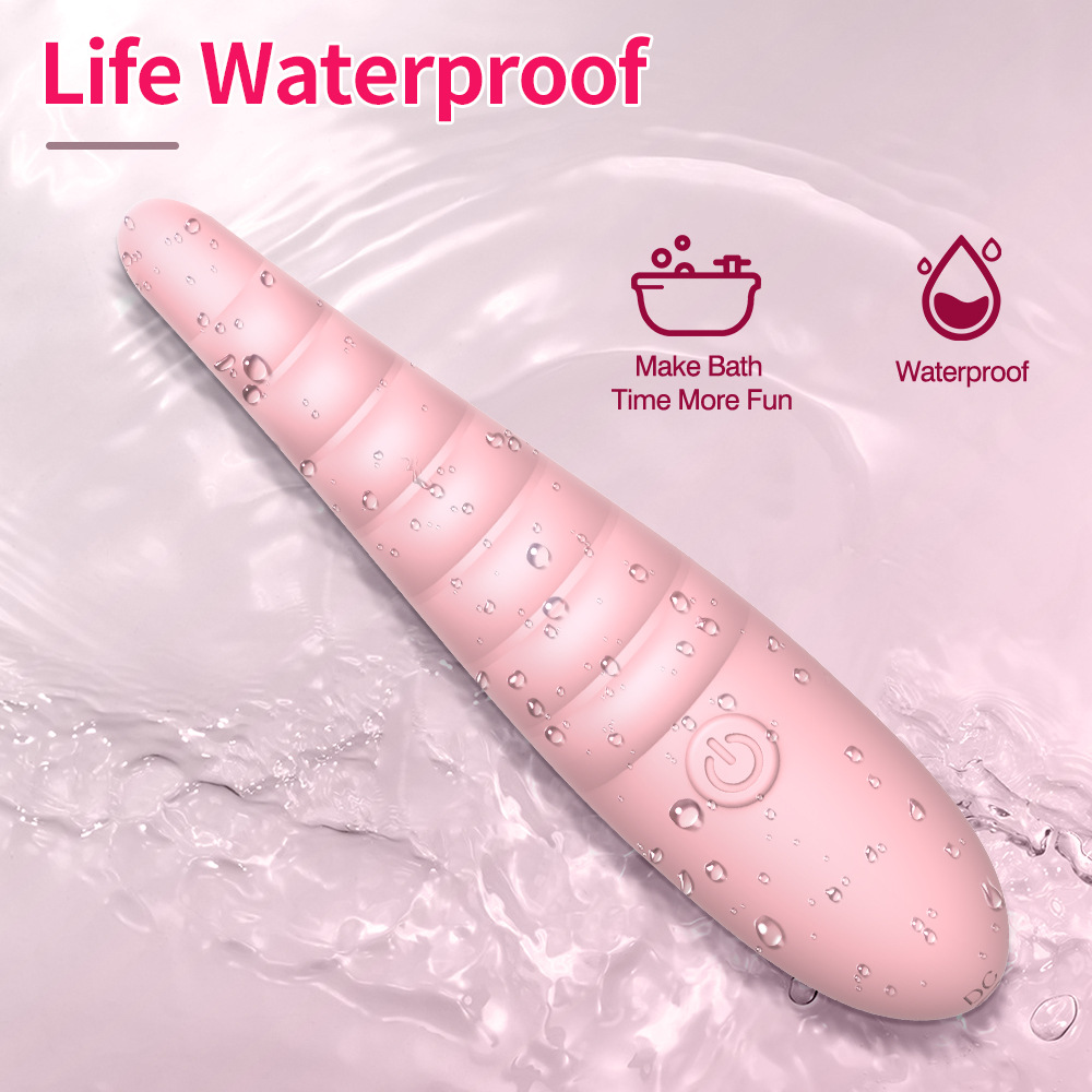 Liquid Silicone Threaded Vibrator For Couples And Women_voghion.com