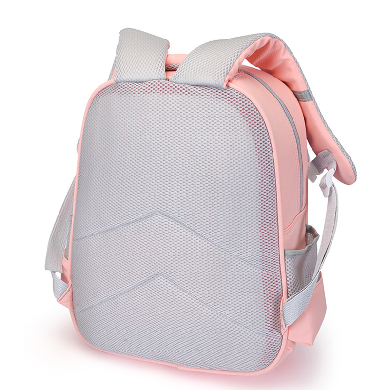 Mochila transpirable de estudiantes de primaria, mochila de niñas de grado 1,234, mochila de hombros de dibujos animados, mochila para niños pequeños