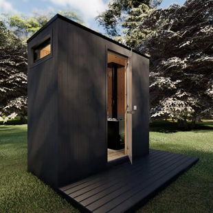 Competitive Price Outdoor Wooden Traditional Smart Sauna Room for 2 People