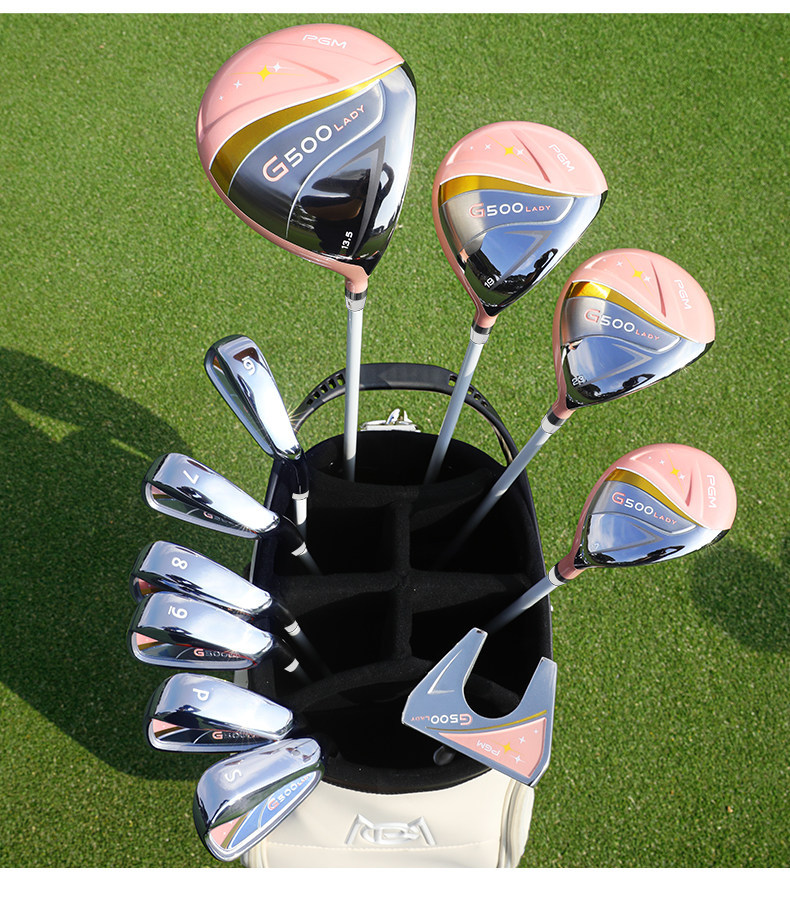 Bộ gậy golf PGM cho nữ mới học, 4 gậy hoặc 11 gậy kèm túi đựng — Hồng san hô (cần carbon L) 11 gậy + túi golf tiêu chuẩn LTG079, Hồng san hô (cần thép) 11 gậy + túi golf tiêu chuẩn LTG079, Trắng tím (cần carbon L) 11 gậy + túi golf tiêu chuẩn LTG079, Trắng tím (cần thép) 11 gậy + túi golf tiêu chuẩn LTG079 chi tiết 35