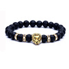 Black matte elastic bracelet suitable for men and women, Aliexpress, 8mm, wholesale