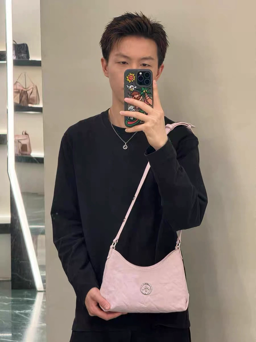Capacious one-shoulder bag, shoulder bag