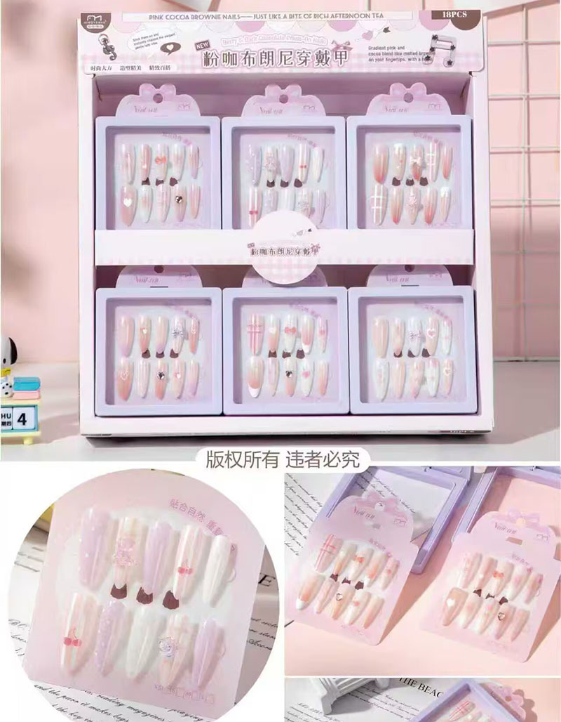 Estampado de ojos de gato con armadura, pegatinas de uñas con gelatina, dibujos animados de estudiantes lindos, desmontables, ponis con armadura image 97