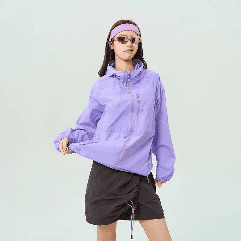 UPF50+冰丝防晒衣女夏季防晒服男2025新款户外山系薄款冲锋衣外套|undefined
