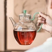 自带过滤耐高温玻璃茶壶加厚煮茶器日式泡茶壶家用煮茶绿茶冷泡茶