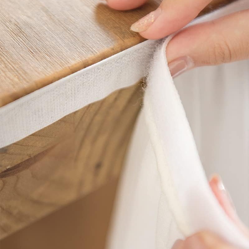 Mesa transfronteriza cascada de decoración de boda fiesta mesa de postres mesa cortina perla hilada de nieve alrededor de la mesa de cumpleaños