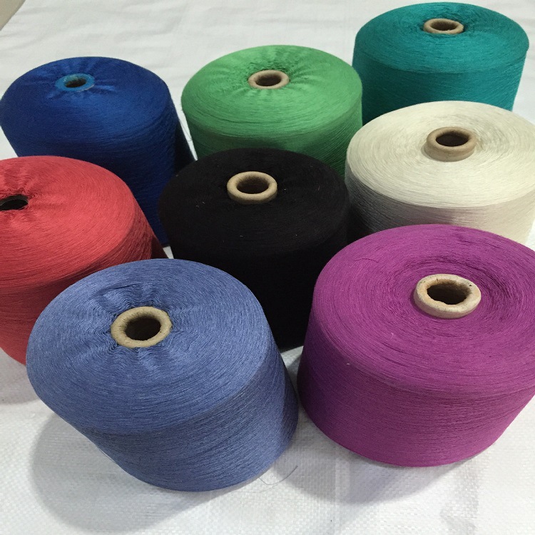 绢丝棉纱线55/45 60支绢丝棉混纺纱 针织纱线 胚纱 厂家现货供应