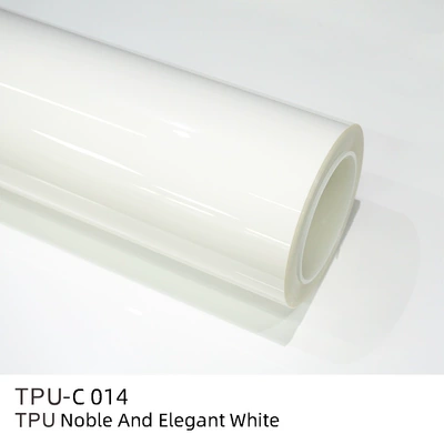 Auto Color Change Film — Changing Film - tpu-elegant-white-152m15m