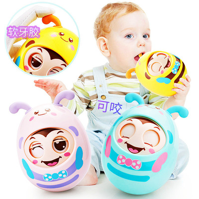 Tumbler baby Toys baby Bell Small bell Mini Wink Six Child children Early education