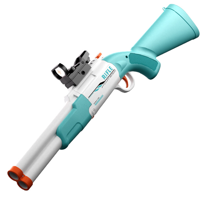 9955 수동 쉘 던지는 소프트 총알 총(소프트 총알 10개, 총알 6개, 조준경 1개, 드라이버 1개, 나사 1개)