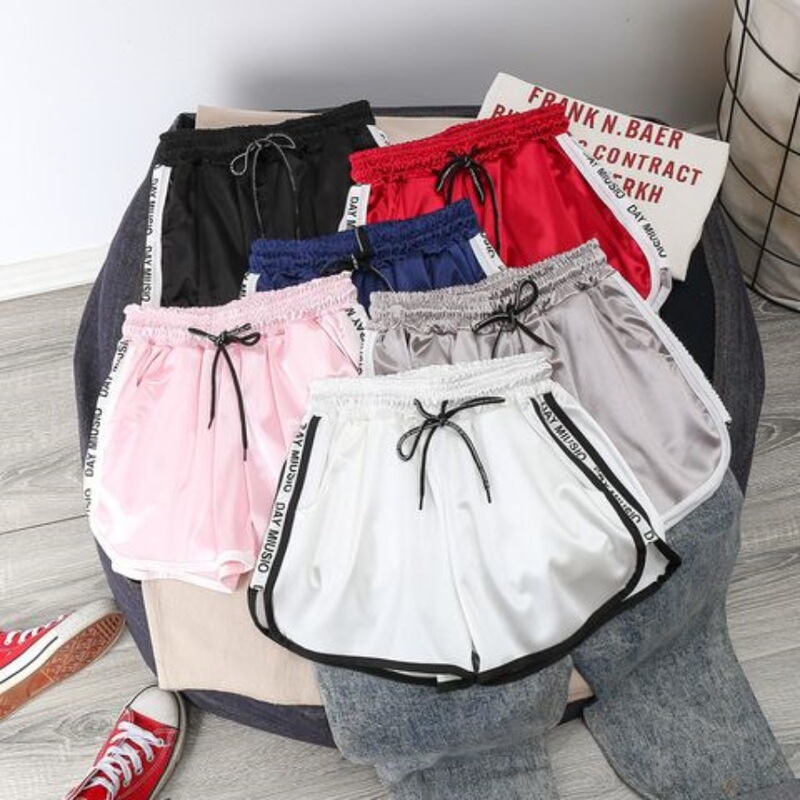 Super Stylish American-Style Slimming Wide-Leg Sports Shorts for Women, New Summer Model for Running, Fitness, and Casual Wear, Hot Pants for Cross-Border Wholesale