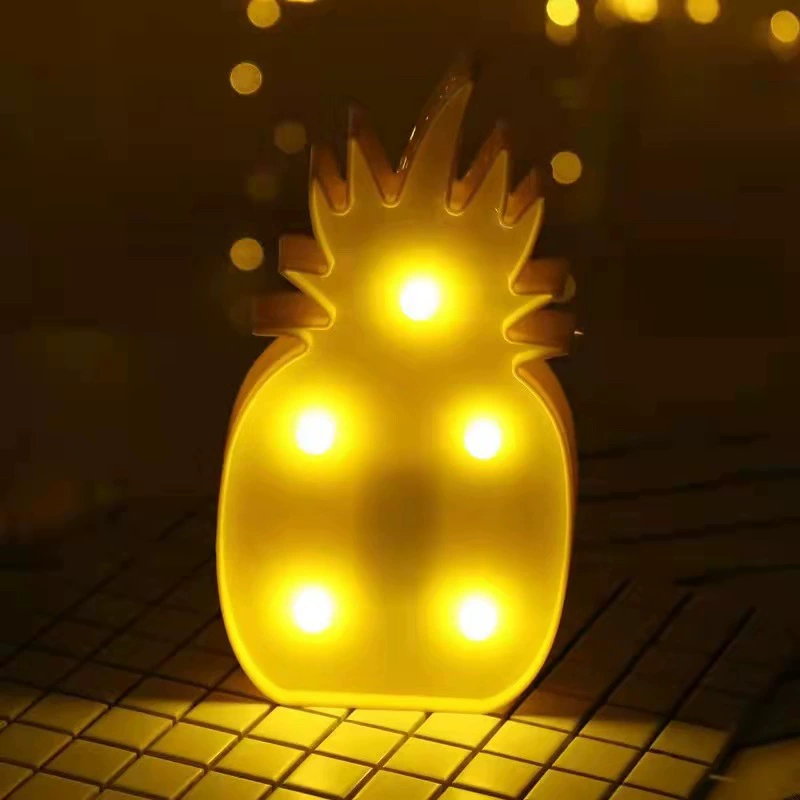 LED shape lamp, warm white, creative decorative shapes (moon, star, cloud, cactus, more)