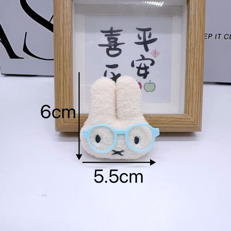 热销小红书首饰同款饰品可爱眼镜兔子猫咪洞洞鞋diy服饰配件|undefined