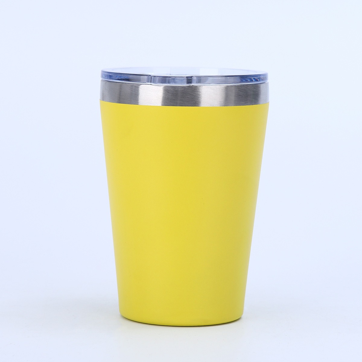 Transfronterizo simple taza de automóvil de 12oz 304 taza de acero inoxidable de doble capa vacío taza portátil logo personalizado