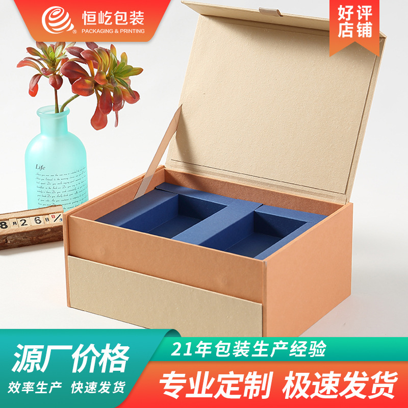 厂家直供中国风香水化妆品套装护肤品包装盒空盒轻奢送礼高端礼盒