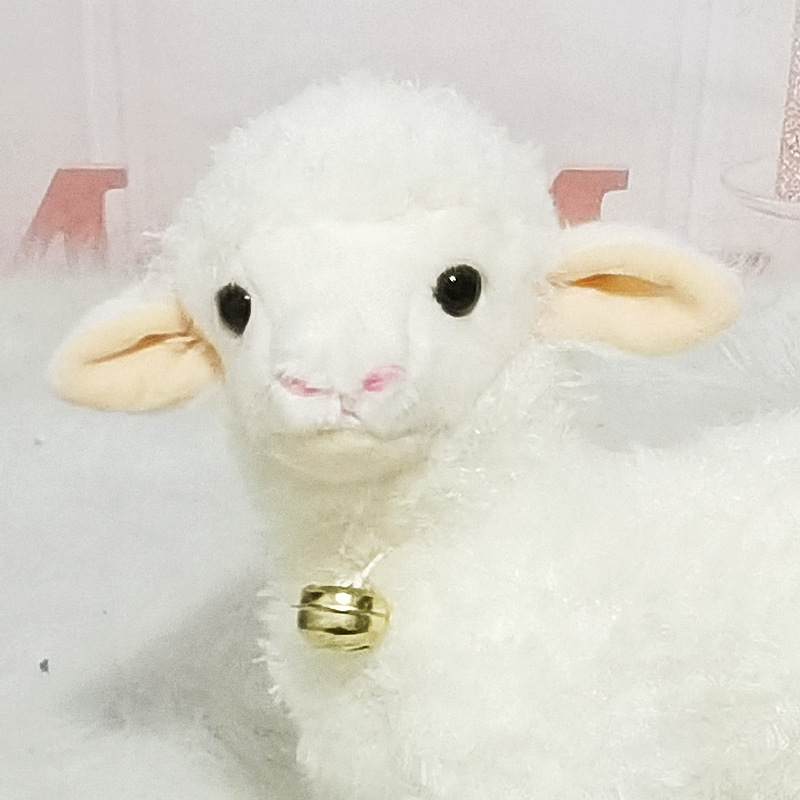 Aurora Bell ovejas muñeca de peluche juguete pequeño ovejas muñeca regalo cumpleaños los niños alpaca almohada hembra al por mayor