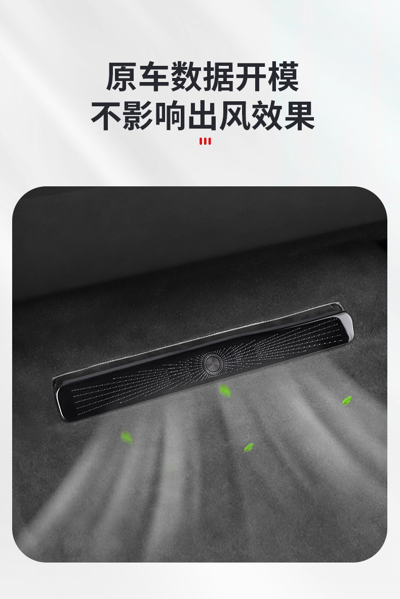 Suitable for 19-26 Models of Audi New A6L Air Conditioning Vent Under-Seat Protective Dust Cover Modified Interior Decoration Accessories