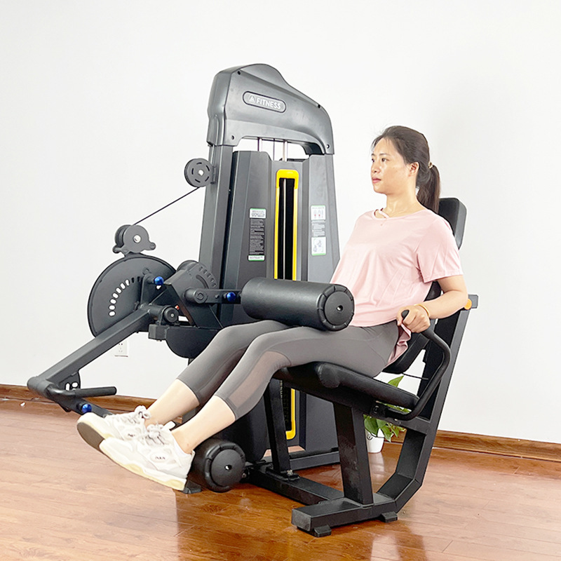 Máquina multifuncional comercial de extensión de piernas curvas integrada horizontal de extensión de piernas sentada para gimnasio especial de fuerza de doble propósito
