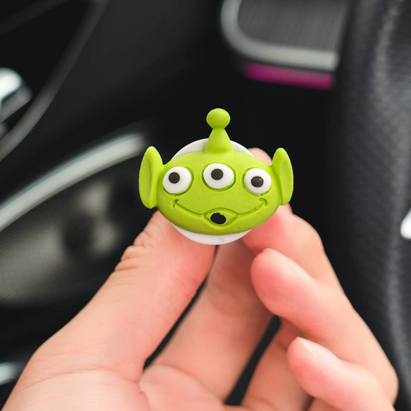 [TOY] Aromaterapia para automóvil, decoraciones para automóviles, lindos clips de perfume de dibujos animados, salida de aire acondicionado para automóvil