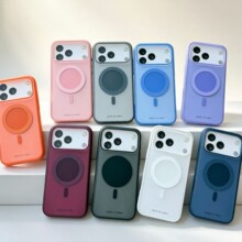 适用iPhone18Promax手机壳肤感磁吸17Air全包磁吸15防摔16保护套