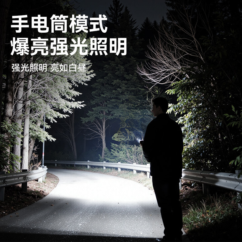 Blackdog アウトドア多機能懐中電灯強力な光充電超高輝度小型ポータブル超長バッテリー寿命ハンドヘルド|undefined