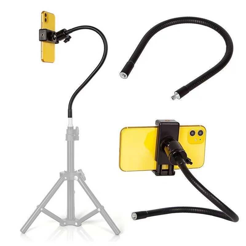 Mobile Phone Camera Live Bracket Metal Hose Extension Rod Rotatable Bendable Accessories Extension Bracket 1/4 Mobile Phone Camera Live Bracket Metal Hose Extension Rod Rotatable Bendable Accessories Extension Bracket 1/4