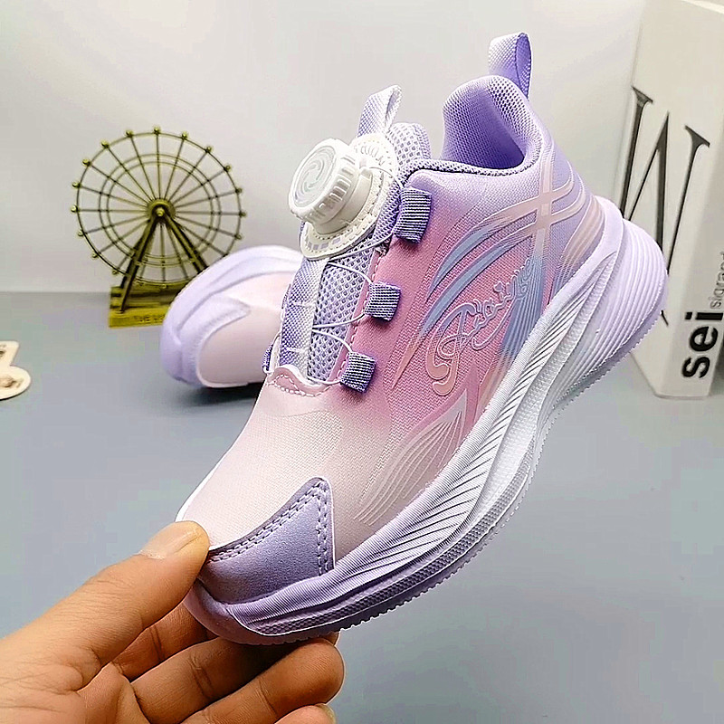 Princesa Ye Lin Xia Explosion 2025 Retro Mujer Tesoro 1-3-5 años Zapatos casuales a través de la red Zapatos de princesa de tendón de res antideslizante