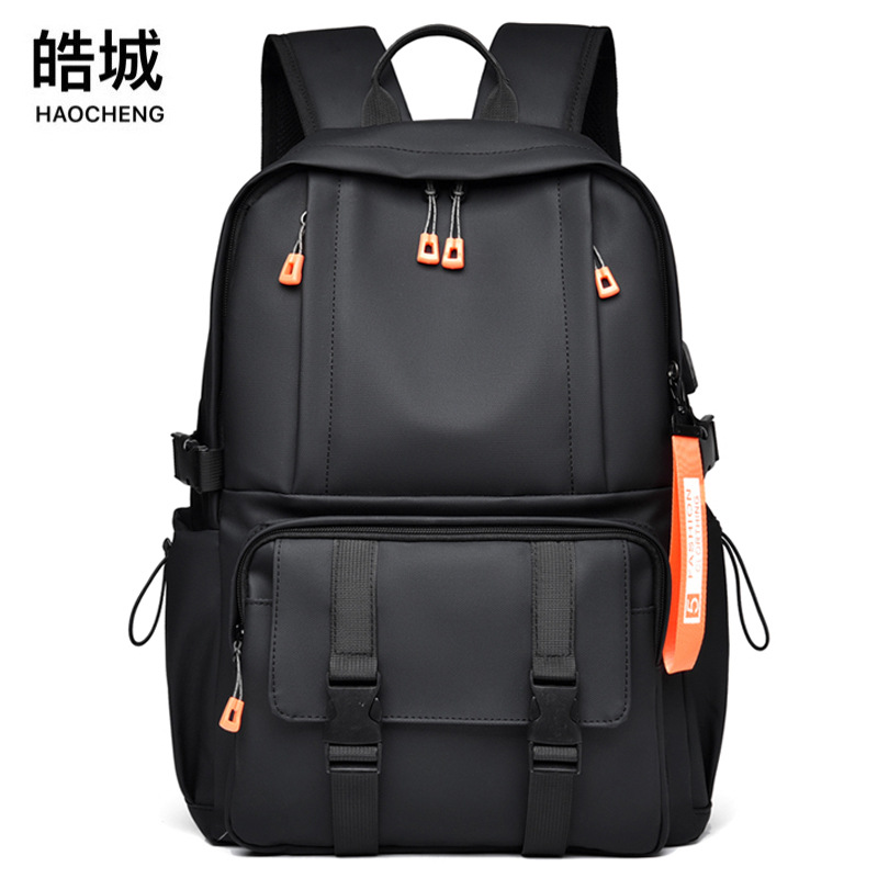 2023 nueva mochila casual de gran capacidad para hombres al aire libre multifuncional usb recargable mochila mujer al por mayor