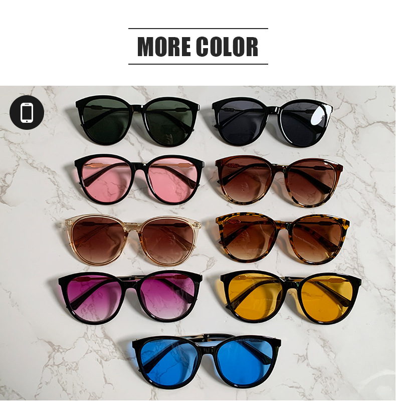 45g Weight Full Frame Glasses Structure Sunglasses Classification PC, UV400 Protection Lens Material Oval Frame Glasses Style Travel, Fishing Occasion Oval Pattern Unisex Gender IG Style, Casual Style IG Style Casual Oval PC UV400 Protection Oval Frame Full Frame Women's Sunglasses 10