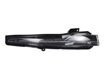 Frame, Mirror Light, and Mirror — Rearview mirror/rearview mirror - original-factory-black-base-drivers-side-mirror-light
