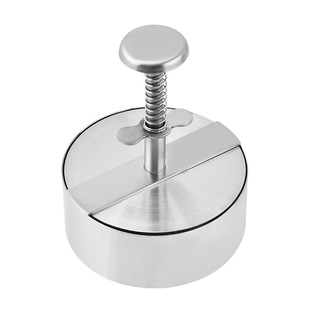 Factory 304 stainless steel hamburger meat press manual meat cake mold round meat Press meat mold meat cake kitchen tools