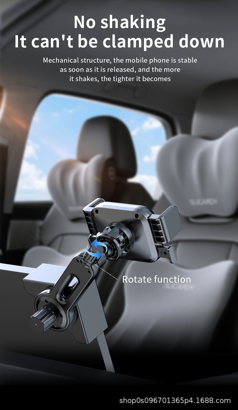New Cross-Border Car Phone Holder with Floating Screen Navigation Base Display Screen Central Control Screen Phone Holder Navigation Device