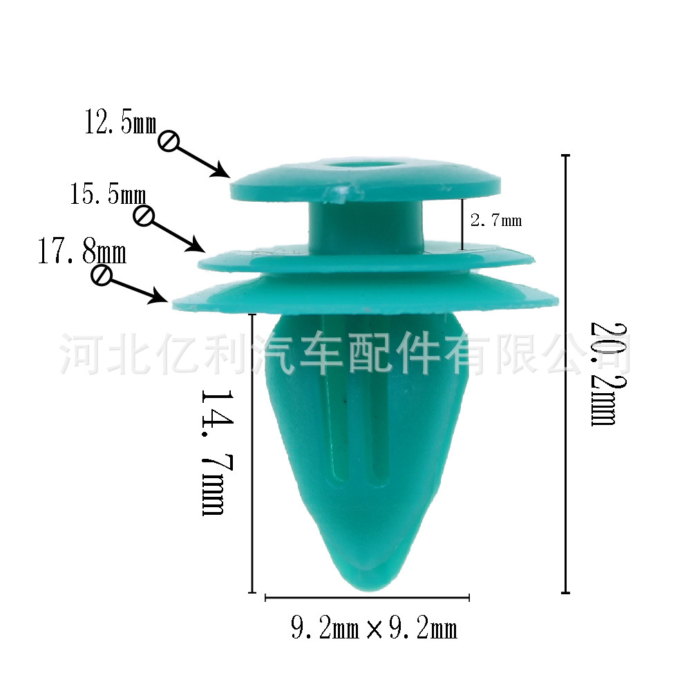 Hebilla de coche, hebilla de techo, hebilla de parachoques, hebilla de panel de puerta, hebilla de revestimiento de paletas, hebilla de plástico, hebilla de nailon