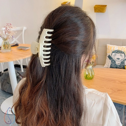 Cross-border hair grab Amazon best-selling 11 cm large grab clip set bath hair accessories hair shark clip vertical clip