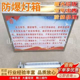 防爆灯箱矿用井下不锈钢本安型宣传灯箱DHS18/12L防爆灯箱